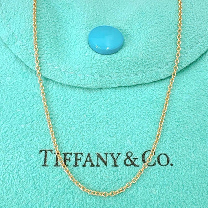 Tiffany & Co Chain G45cm (1772in) Necklace Au750