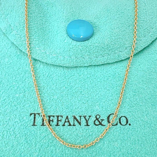 Tiffany & Co Chain G45cm (1772in) Necklace Au750