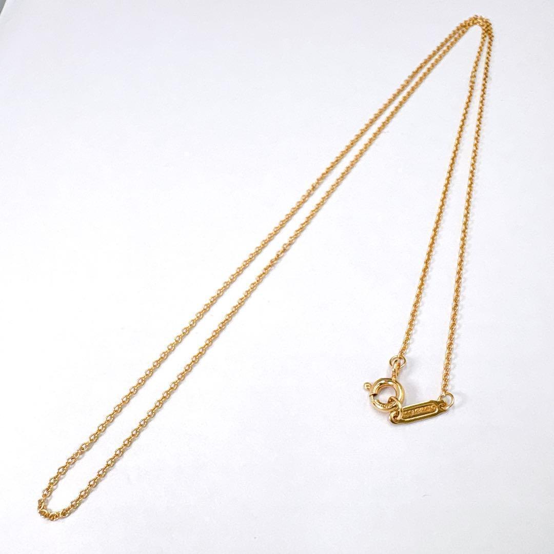 Tiffany & Co Chain G45cm (1772in) Necklace Au750