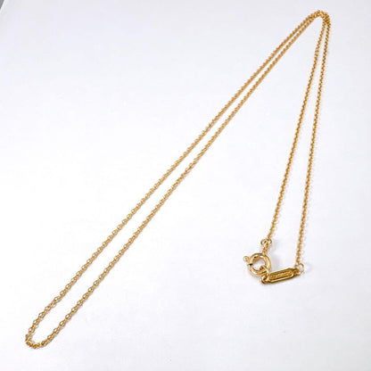 Tiffany & Co Chain G45cm (1772in) Necklace Au750