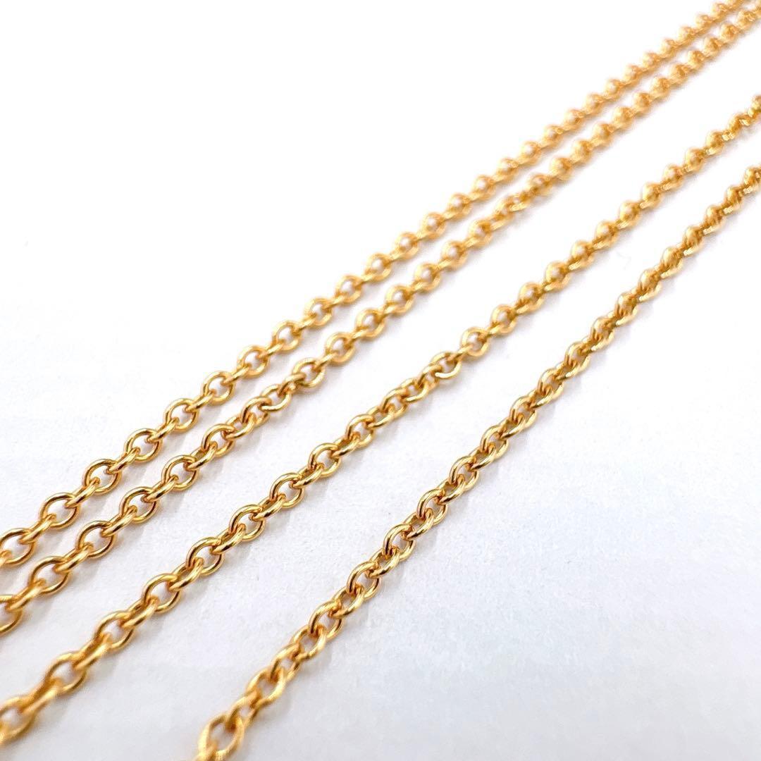 Tiffany & Co Chain G45cm (1772in) Necklace Au750