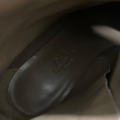 Hermes Saint Germain Kelly Leather Short Boots Black
