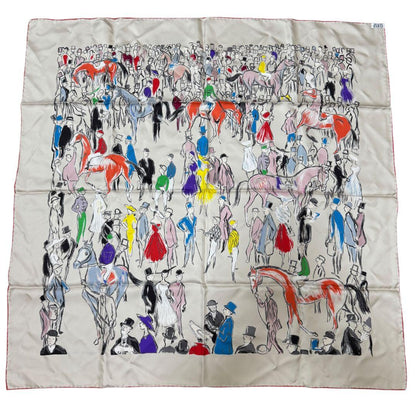 Hermes Carre 90 Paddock Scarf Silk — view 3