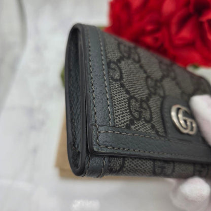 Gucci Business Card Holder Case Ophidia GG — view 5
