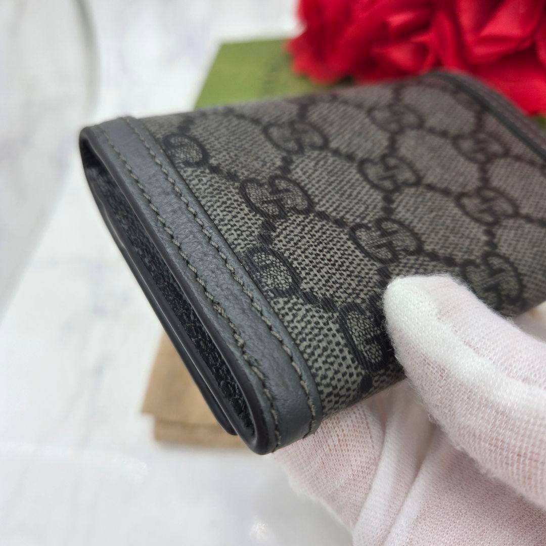 Gucci Business Card Holder Case Ophidia GG — view 7