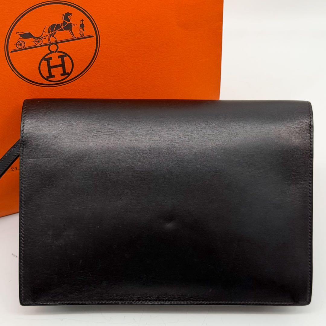 Hermes Pochette Jet Box Calf — view 3