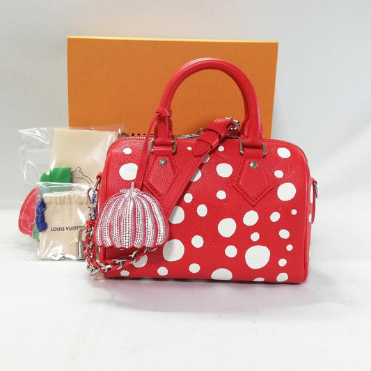 Louis Vuitton LV YK Speedy Bandouliere 20 Handbag Yayoi Kusama