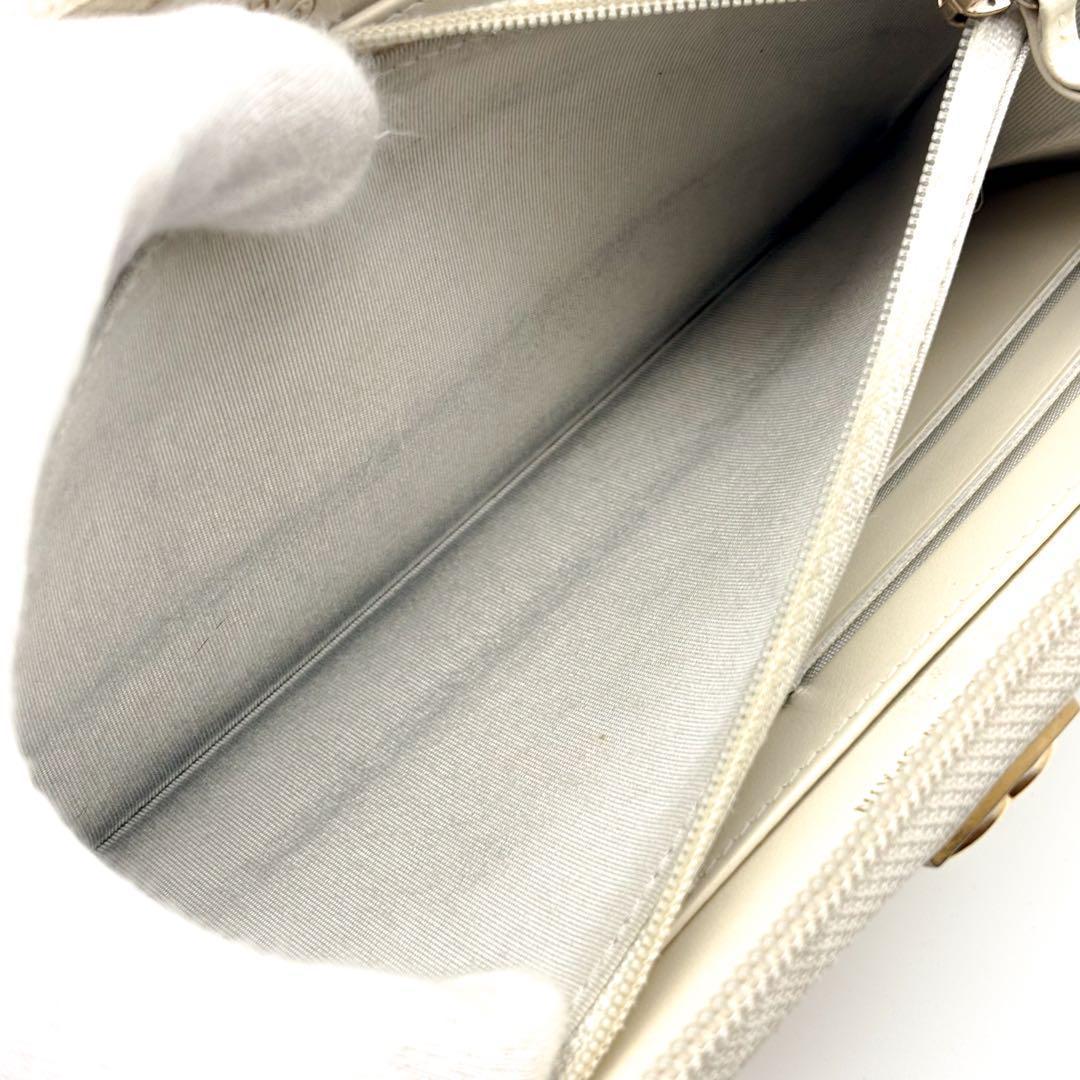 Chanel Wallet Round Wallets Cream — view 6