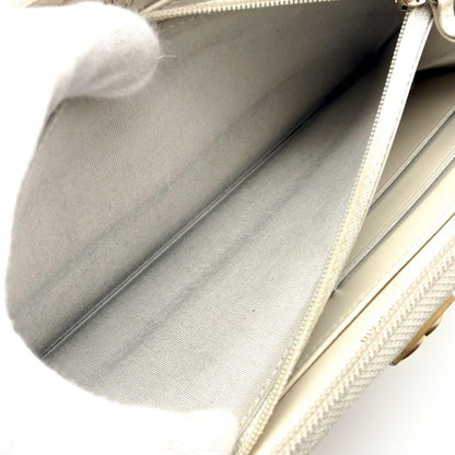 Chanel Wallet Round Wallets Cream — view 6