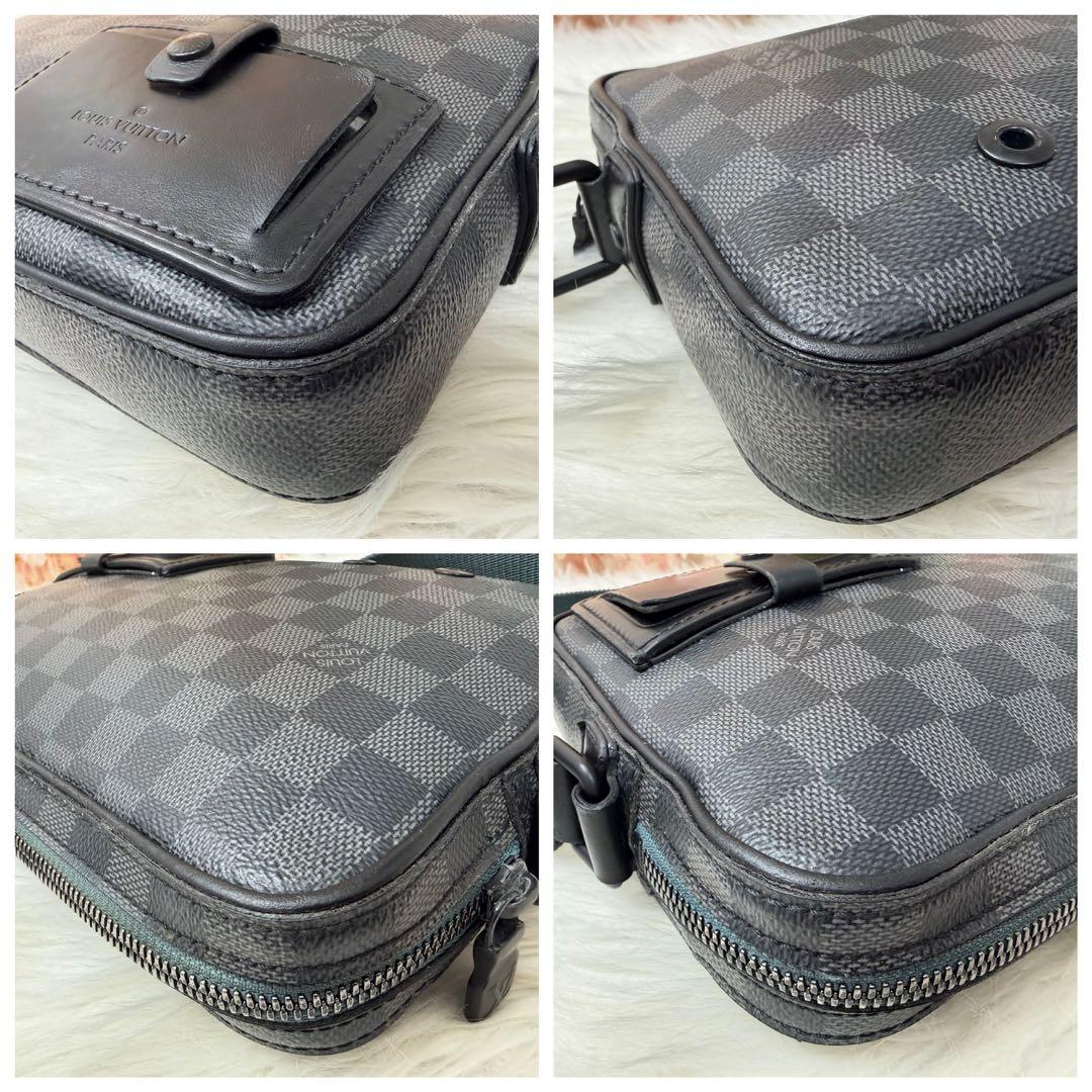 Louis Vuitton Alpha Messenger Shoulder Bag Damier — view 7