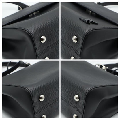 Louis Vuitton Cluny Mm Epi 2-Way Shoulder Bag Black — view 6