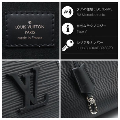 Louis Vuitton Cluny Mm Epi 2-Way Shoulder Bag Black — view 8