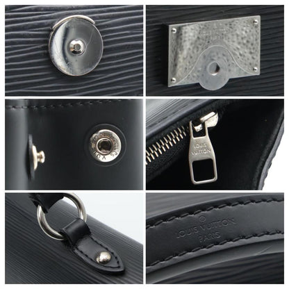 Louis Vuitton Cluny Mm Epi 2-Way Shoulder Bag Black — view 9