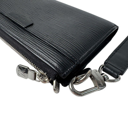 Louis Vuitton Zippy Dragonne Epi Noir Wallet — view 3