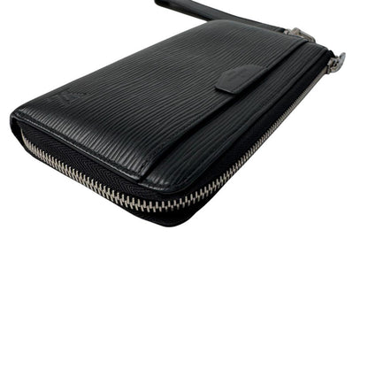 Louis Vuitton Zippy Dragonne Epi Noir Wallet — view 4