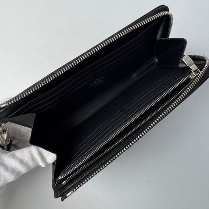 Louis Vuitton Zippy Dragonne Epi Noir Wallet — view 8
