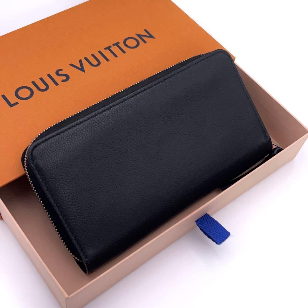 Louis Vuitton Zippy Lockme Wallet Black — view 2