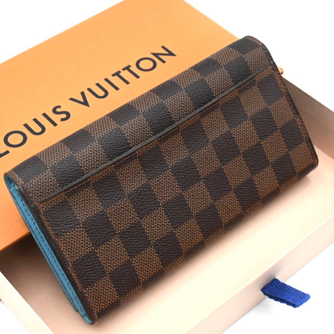Louis Vuitton Damier Portefeuille Sarah Wallet Penguin — view 2