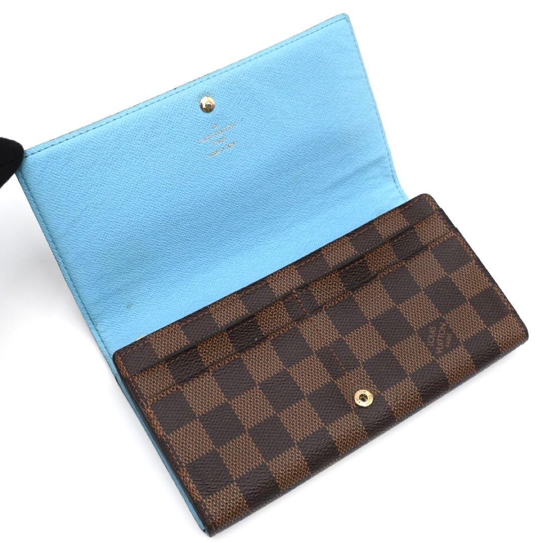Louis Vuitton Damier Portefeuille Sarah Wallet Penguin — view 3
