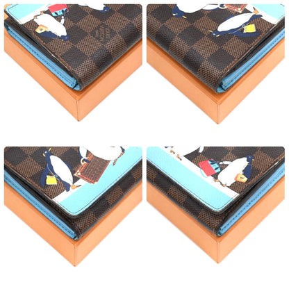 Louis Vuitton Damier Portefeuille Sarah Wallet Penguin — view 8