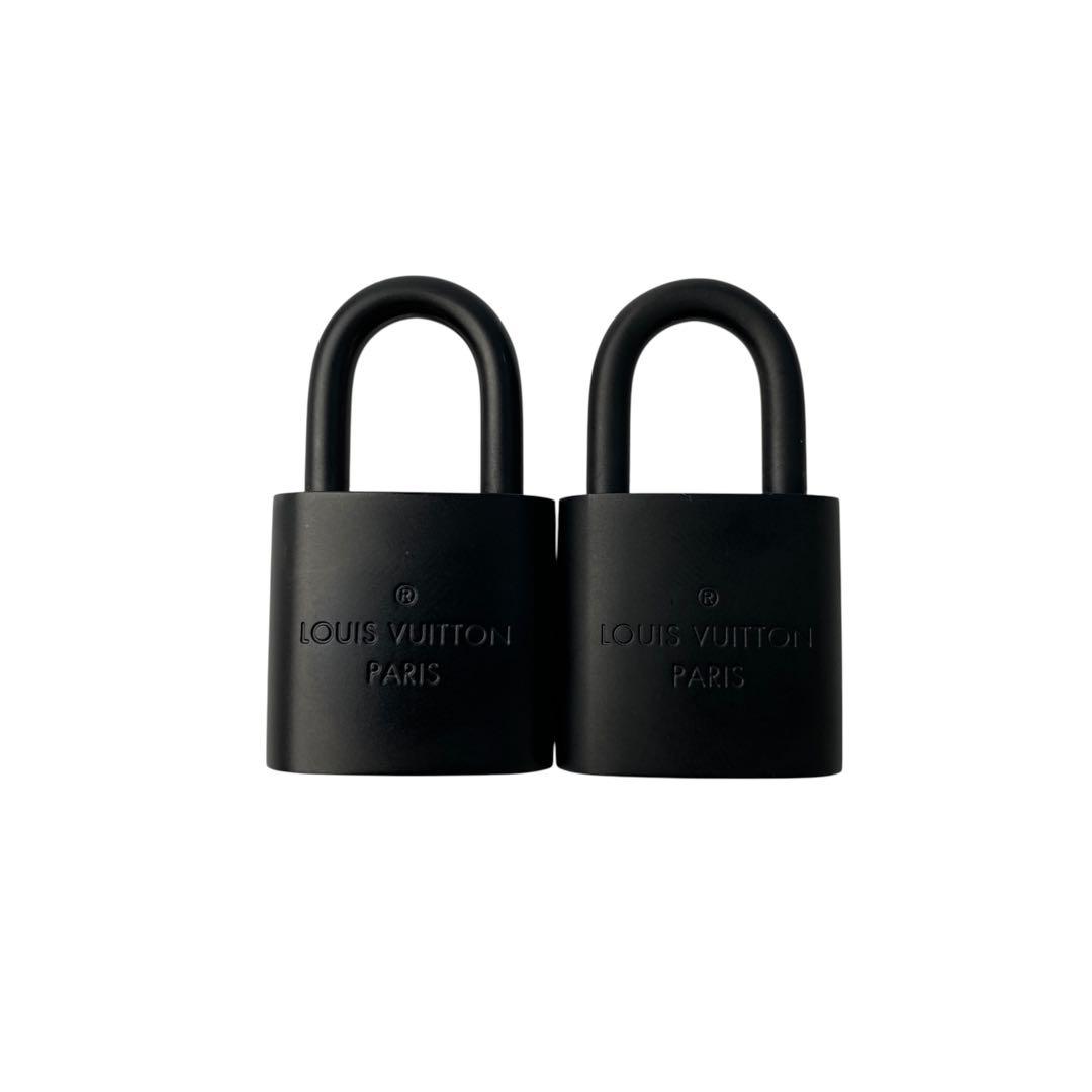 Louis Vuitton Padlock 2 Piece Set #667 #663 Matte Black