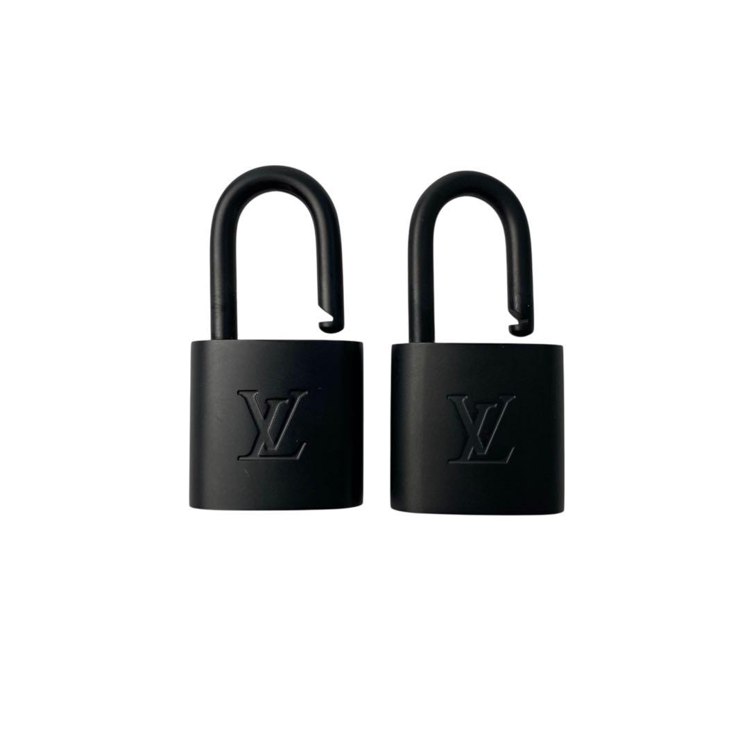 Louis Vuitton Padlock 2 Piece Set #667 #663 Matte Black