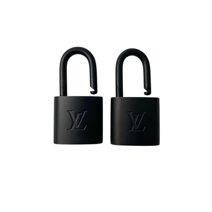 Louis Vuitton Padlock 2 Piece Set #667 #663 Matte Black