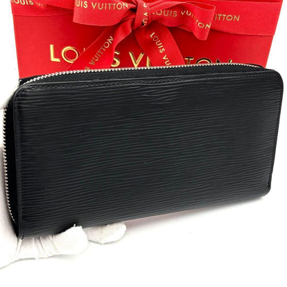 Louis Vuitton Wallet Epi Zippy Black Noir — view 2