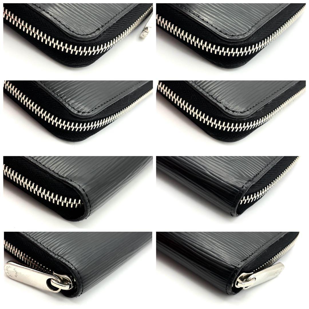 Louis Vuitton Wallet Epi Zippy Black Noir — view 9