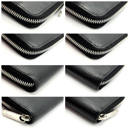 Louis Vuitton Wallet Epi Zippy Black Noir — view 9