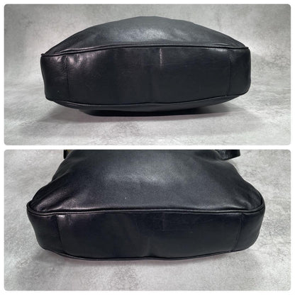 Gucci Shoulder Bag 2-Way Bamboo Black Leather — view 8