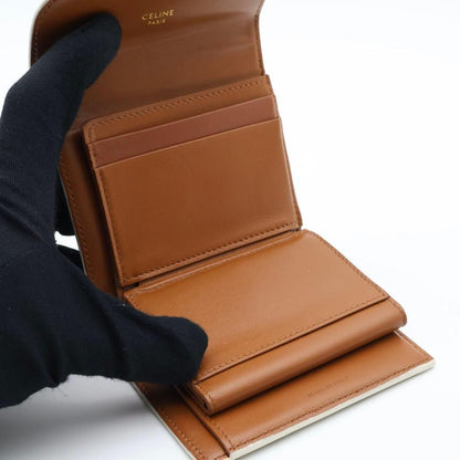 Celine Small Flap Wallet Trifold Triomphe — view 4