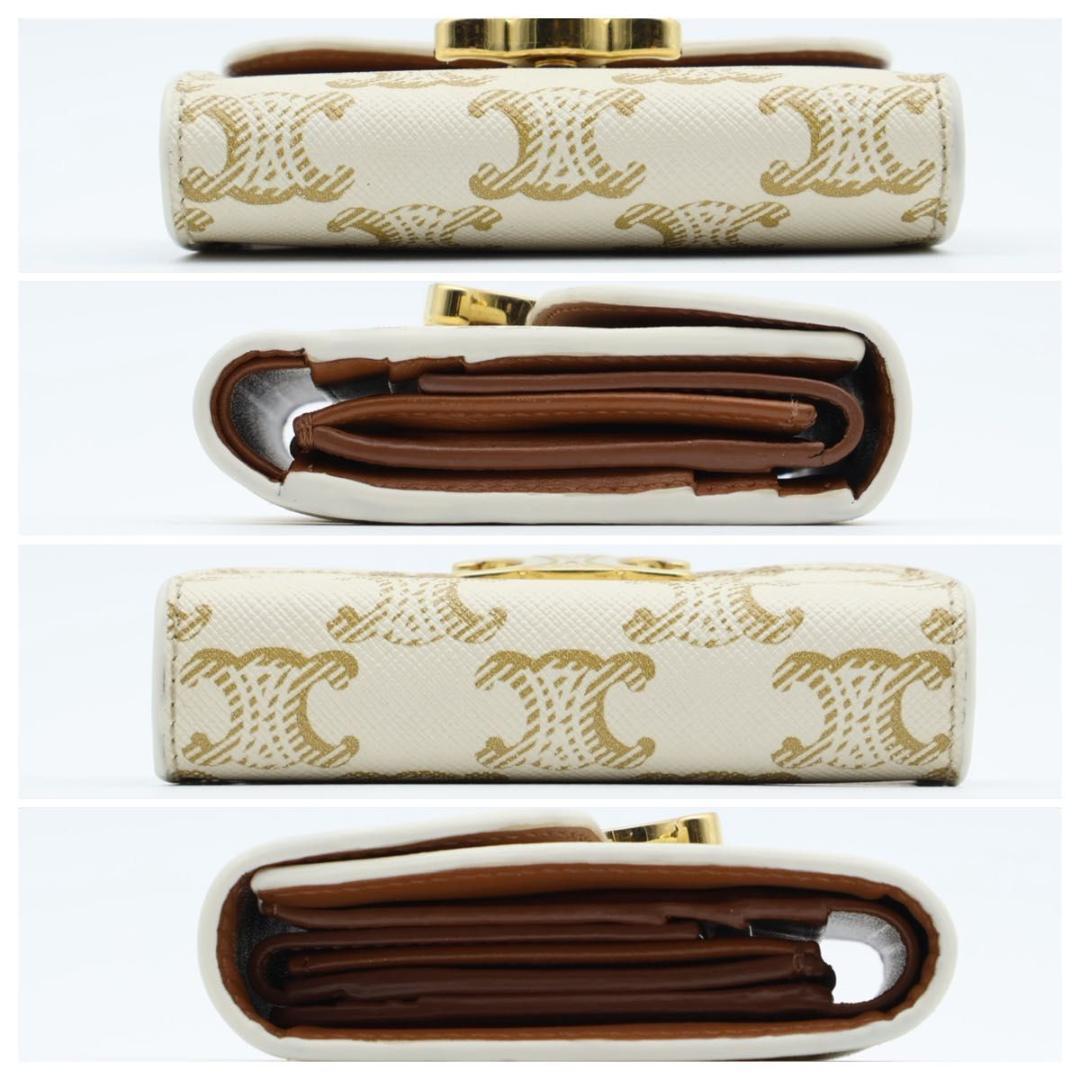 Celine Small Flap Wallet Trifold Triomphe — view 8