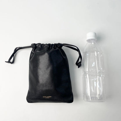 Saint Laurent Mini Chain Shoulder Bag Black