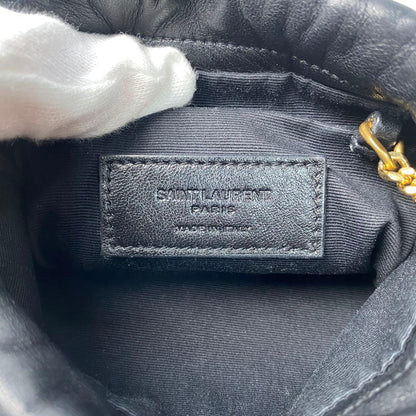 Saint Laurent Mini Chain Shoulder Bag Black