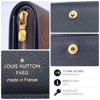 Louis Vuitton Box Monogram Reverse Portefeuille Bifold Wallet — view 9