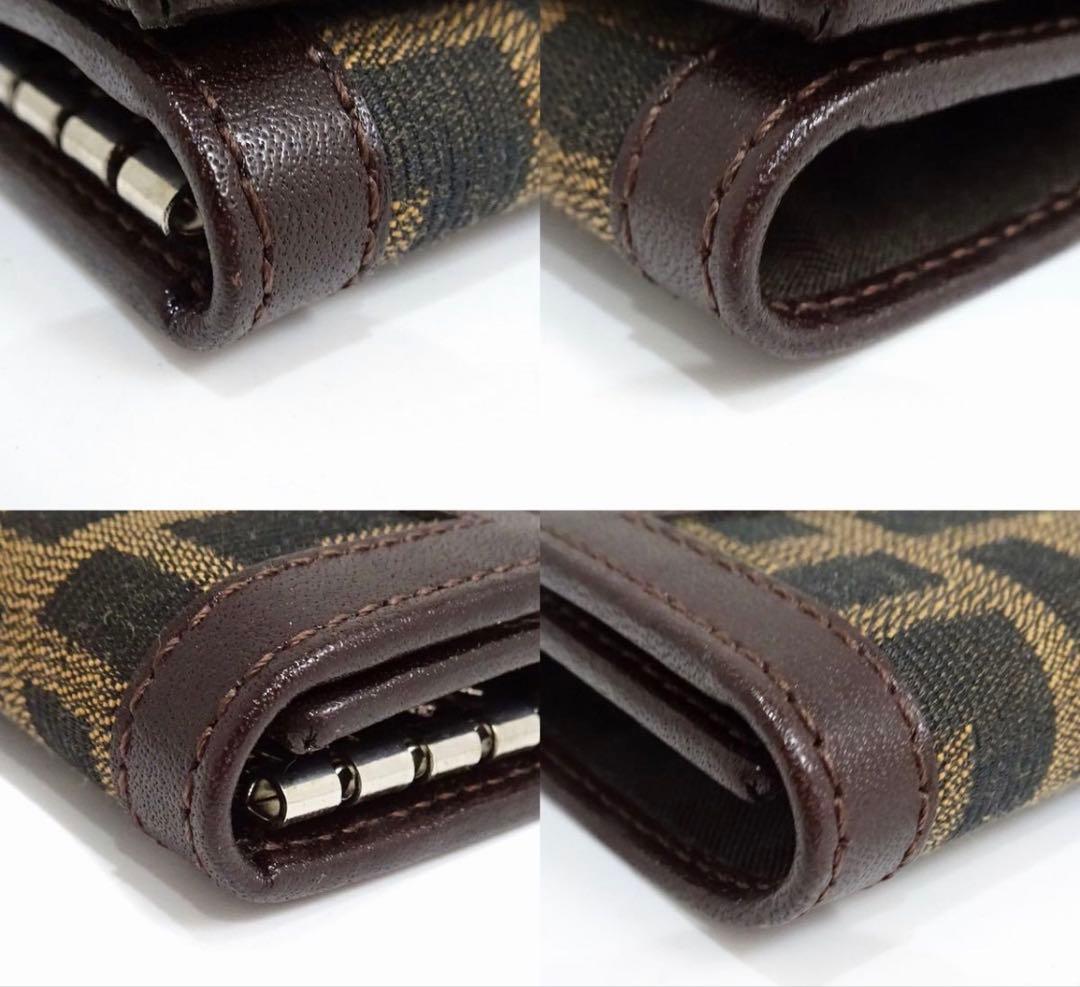 Fendi Zucca Pattern Quadruple Strand Key Case Key Holder — view 6