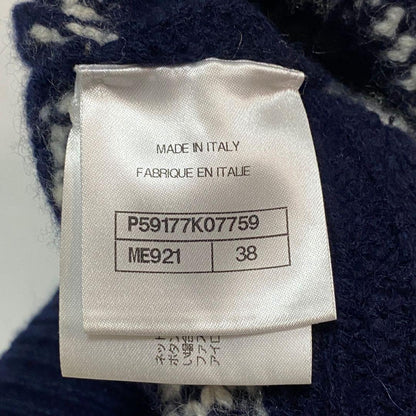 Chanel Knit Skirt Cashmere Wool #38 P59177