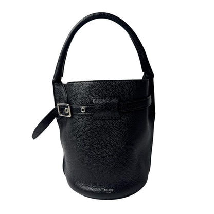 Celine Big Bag Bucket Nano Black Leather 2-Way — view 3