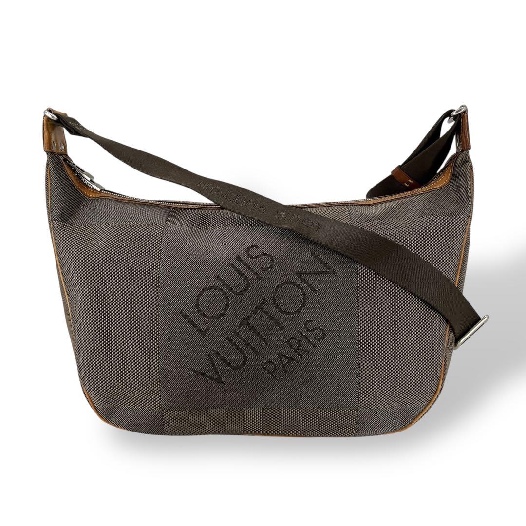 Louis Vuitton Shoulder Bag Damier Geant Exploratour Brown