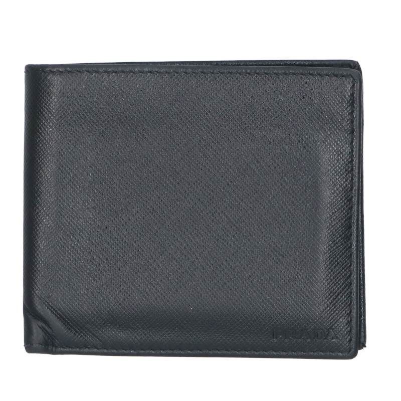Prada 2mo738 Saffiano Leather Bifold Wallet For Men