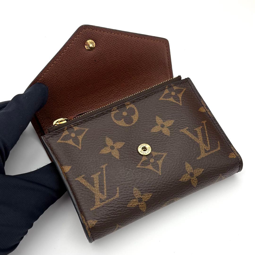 Louis Vuitton Monogram Portefeuille Victorine Trifold Wallet — view 3