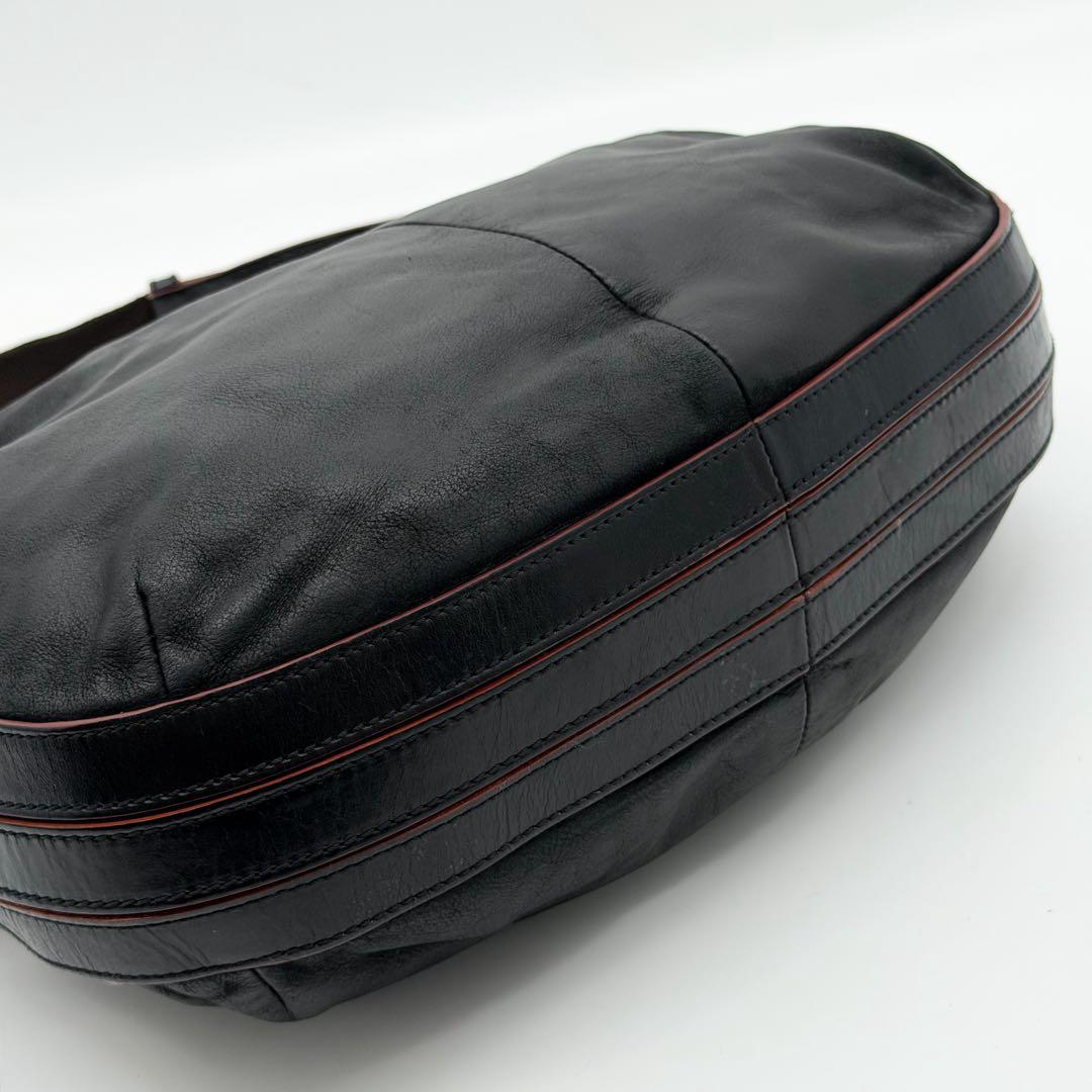 Loewe Vintage Anagram Nappa Leather Handbag — view 6