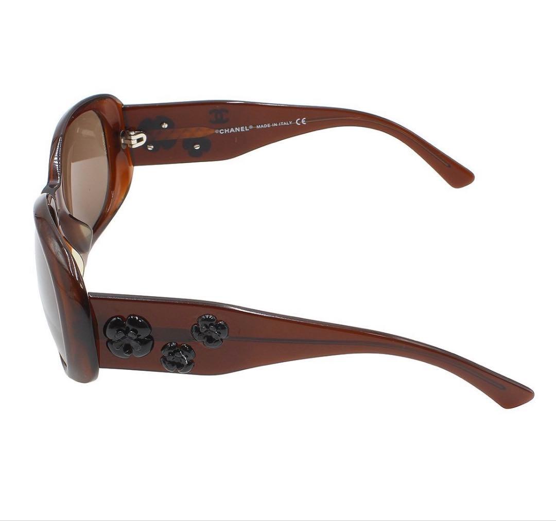 Chanel Camellia Motif Sunglasses Eyewear — view 5