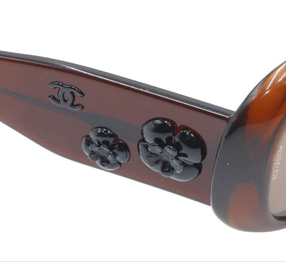 Chanel Camellia Motif Sunglasses Eyewear — view 6