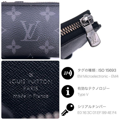 Louis Vuitton Eclipse Portomonejour Coin Purse — view 8