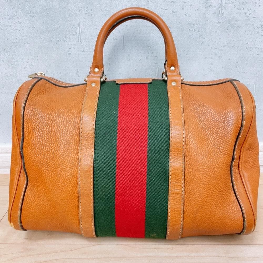 Gucci Sherry Line 2-Way Boston Bag Leather — view 2