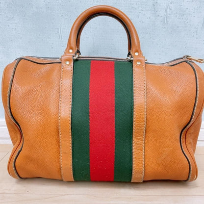 Gucci Sherry Line 2-Way Boston Bag Leather — view 3