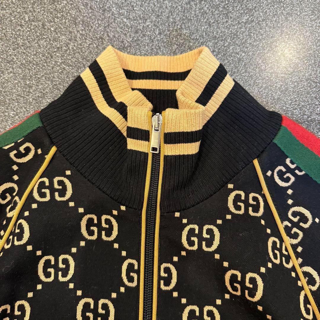 Gucci Jersey GG Pattern Track Jacket Sherry Line Recent Tags