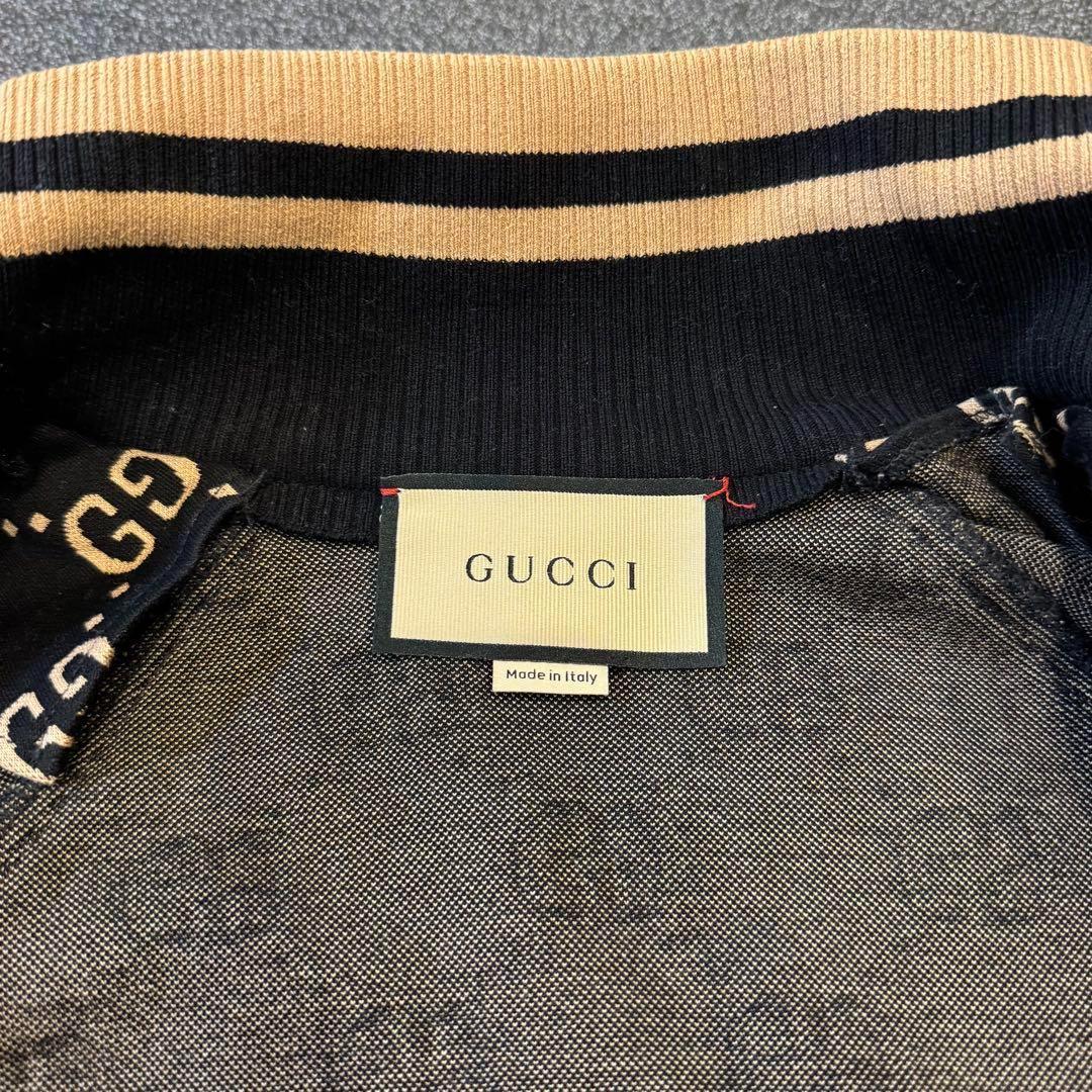Gucci Jersey GG Pattern Track Jacket Sherry Line Recent Tags